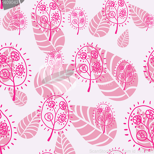 Image of floral seamless pattern