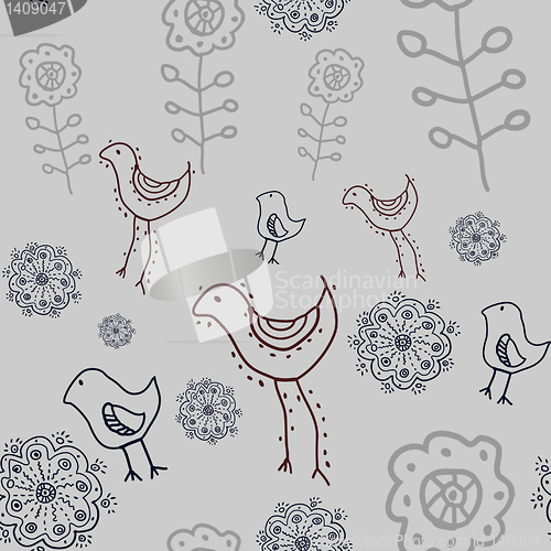 Image of floral seamless pattern