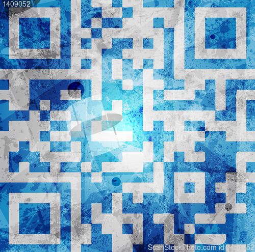 Image of qr code background