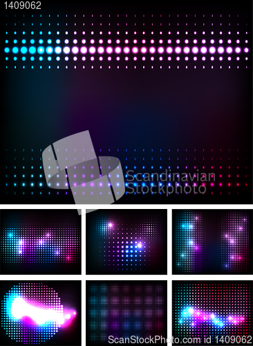 Image of vecto disco lights