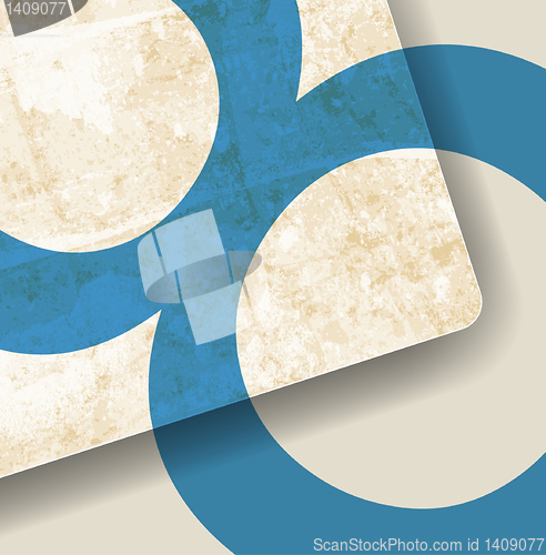 Image of vintage corporate background. Print for your design.