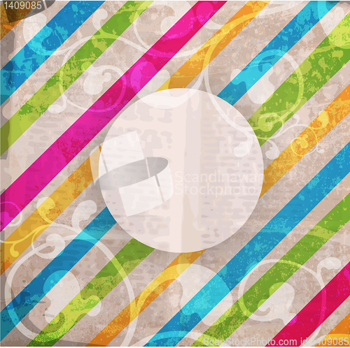 Image of Abstract pattern for design. Retro paper background