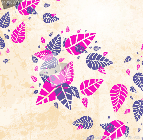 Image of  leaves design