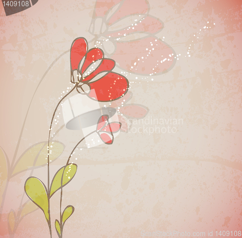 Image of Abstract flowers