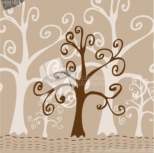 Image of Tree stylized Card