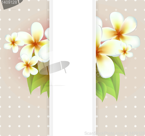 Image of vintage floral template