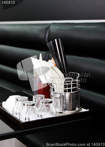 Image of Restaurant utensils