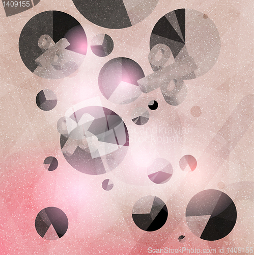 Image of chart art background