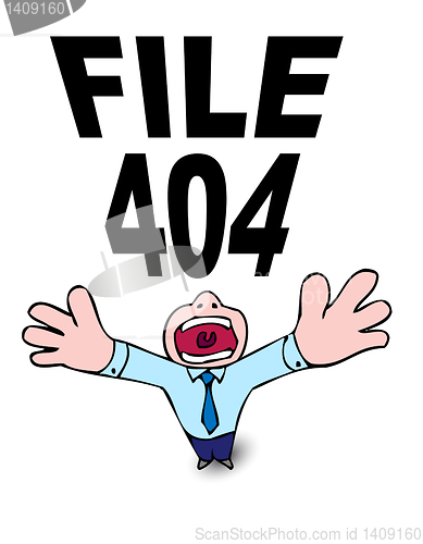 Image of 404 file not found