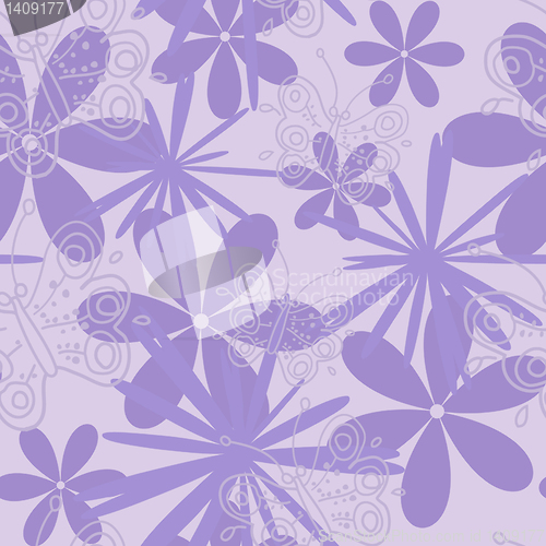 Image of floral seamless pattern