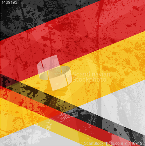 Image of Abstract pattern for design. Retro paper background. Flag of Ger
