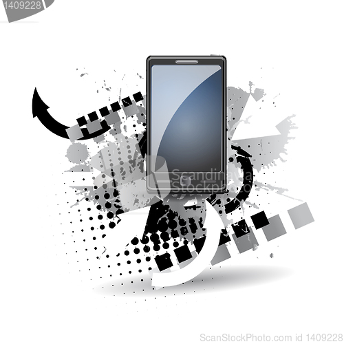 Image of Vector mobile background