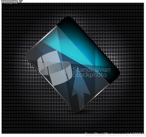 Image of vector of abstract metallic background