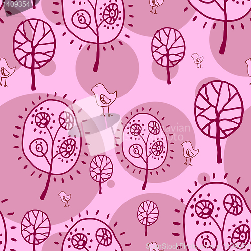 Image of floral seamless pattern