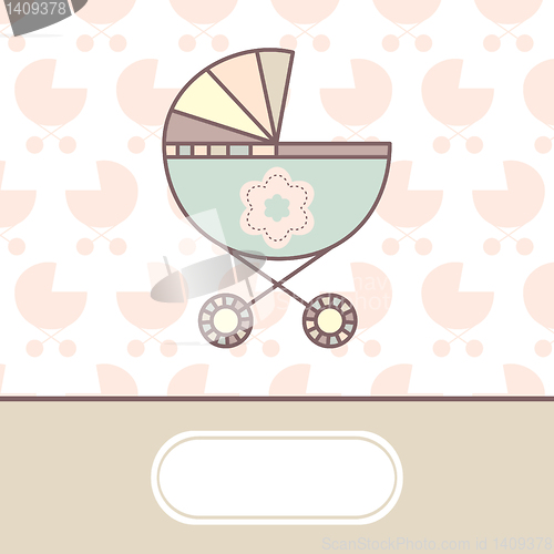 Image of baby arrival card