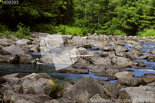 Image of Rock-filled stream