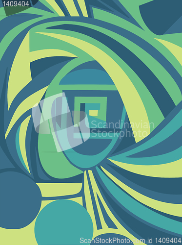 Image of abstract spiral background