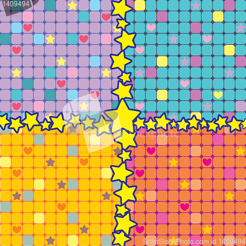 Image of abstract cartoon background