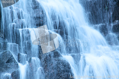 Image of Close-up of waterfall 