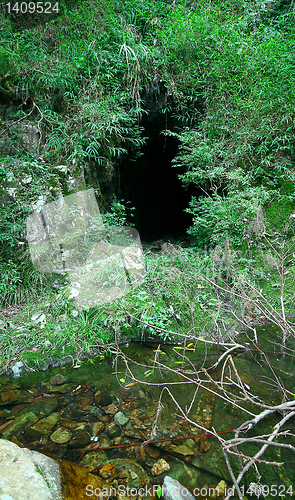 Image of mountain cave
