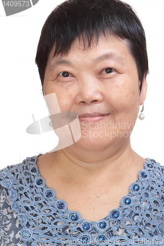 Image of asia woman smile