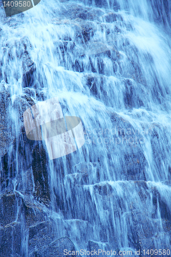 Image of Close-up of waterfall 