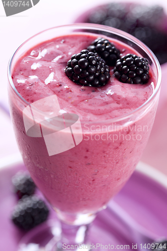 Image of berry smoothie