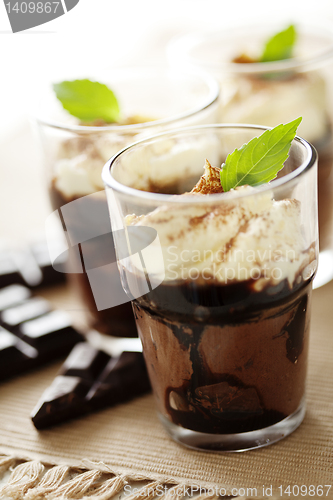 Image of chocolate mousse