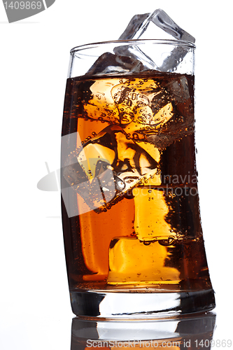 Image of glass of cola