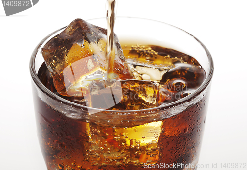 Image of pouring cola