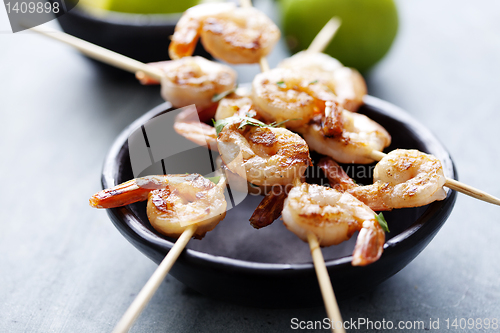 Image of grilled prawns