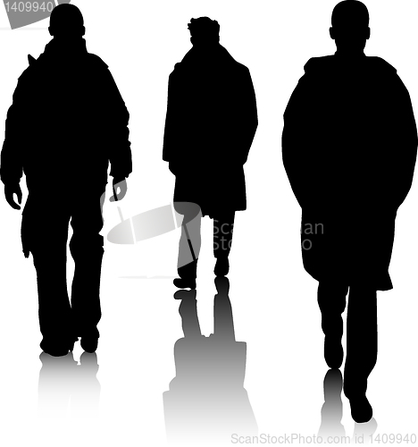 Image of Silhouette fashion men