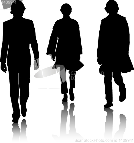 Image of Silhouette fashion men