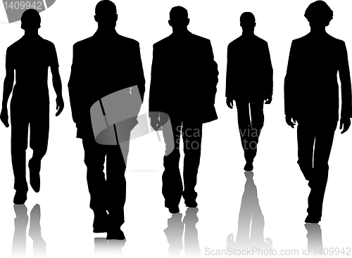 Image of Silhouette fashion men