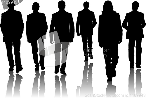 Image of Silhouette fashion men