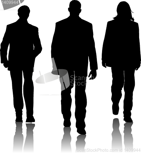 Image of Silhouette fashion men