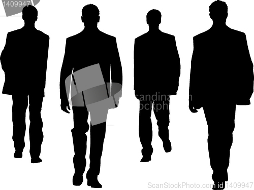 Image of Silhouette fashion men