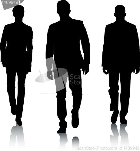 Image of Silhouette fashion men