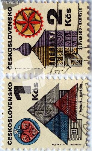 Image of Czech stamps