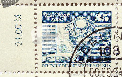 Image of German DDR stamps