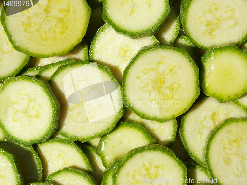 Image of Courgettes zucchini