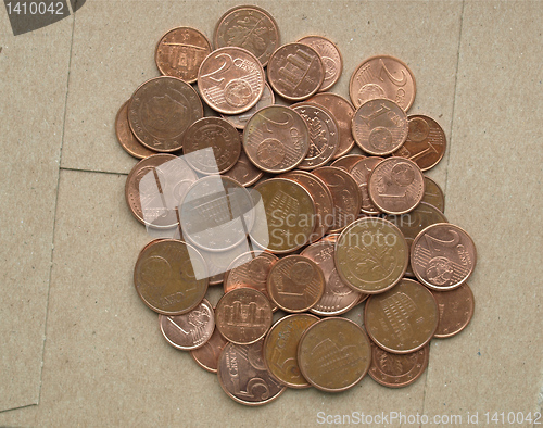 Image of Euro coins