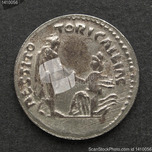 Image of Roman coins