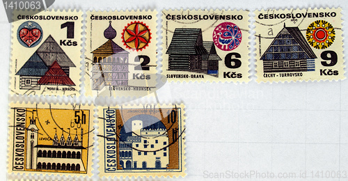 Image of Czech stamps