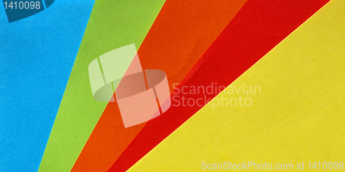 Image of Coloured paper