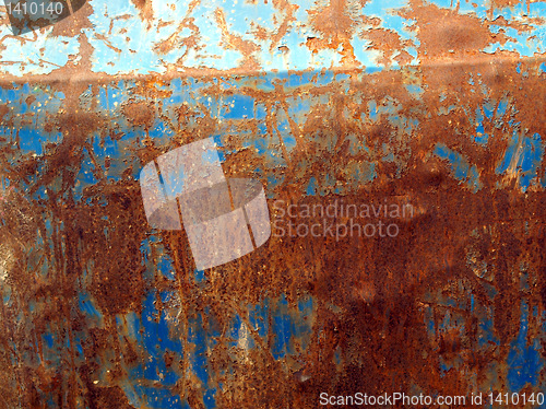 Image of Rusted steel