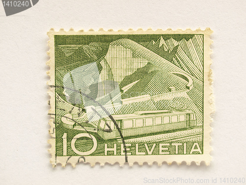 Image of Swiss stamps