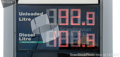 Image of Gasoline price