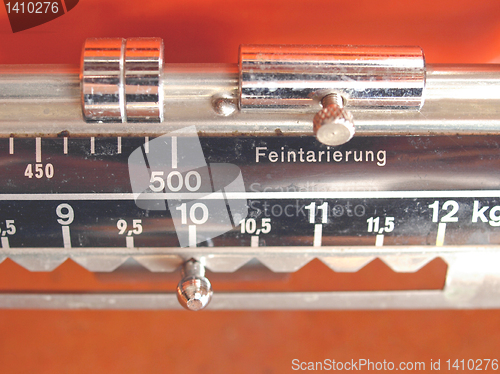 Image of Weighing scale