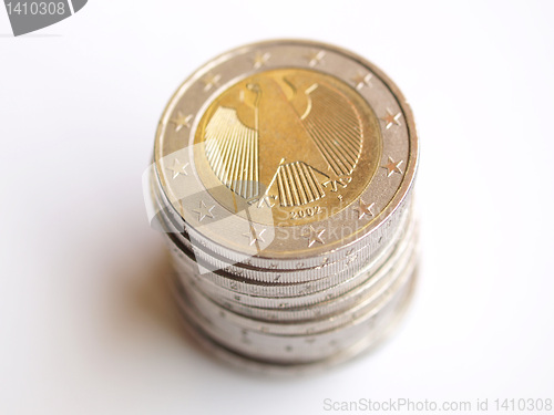 Image of Euro coins
